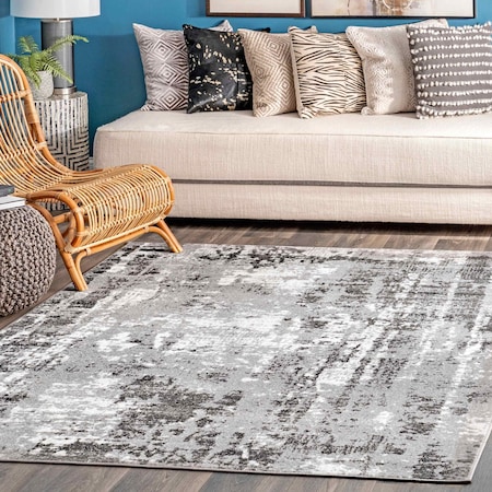 Nuloom Margot Strained Abstract Area Rug 4ft 3in x 6ft AWAN03B-406